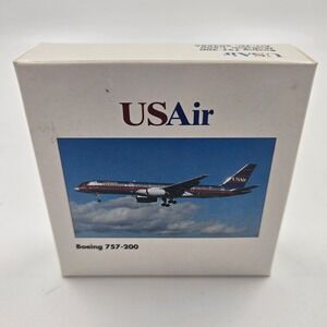 Herpa Wings USAir Boeing 757-200 1:500 Scale Die-Cast Model Airplane 503686